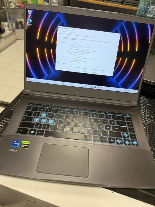 MSI Thin 15 i7-13620H RTX 3050 16GB DDR5 512GB SSD Impecabil