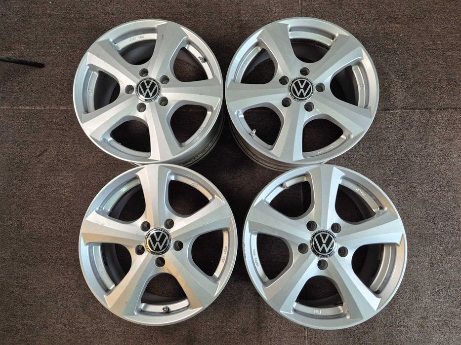 Jante Aliaj 5x112 16'' VW Golf Passat Touran Sharan Caddy T-Roc / Skoda Octavia Superb Karoq 7J ET 48 !