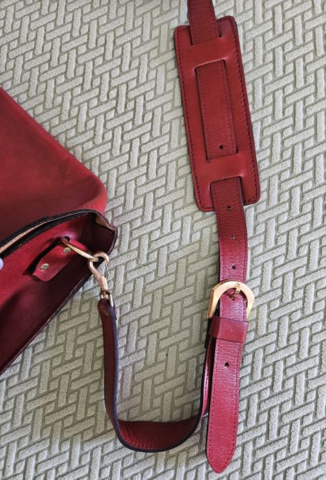 Червена чанта Pico Bello