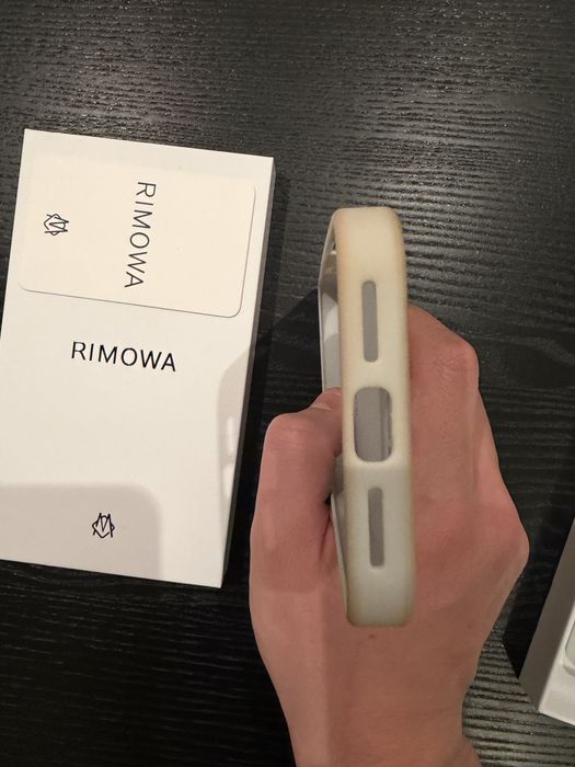 Rimowa iPhone 17 Pro Max Aluminum Case Husa  Argintie  Metalica