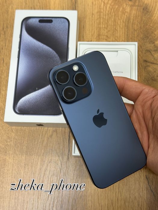  iPhone 15pro 5G 256gb zd/a blue titanium