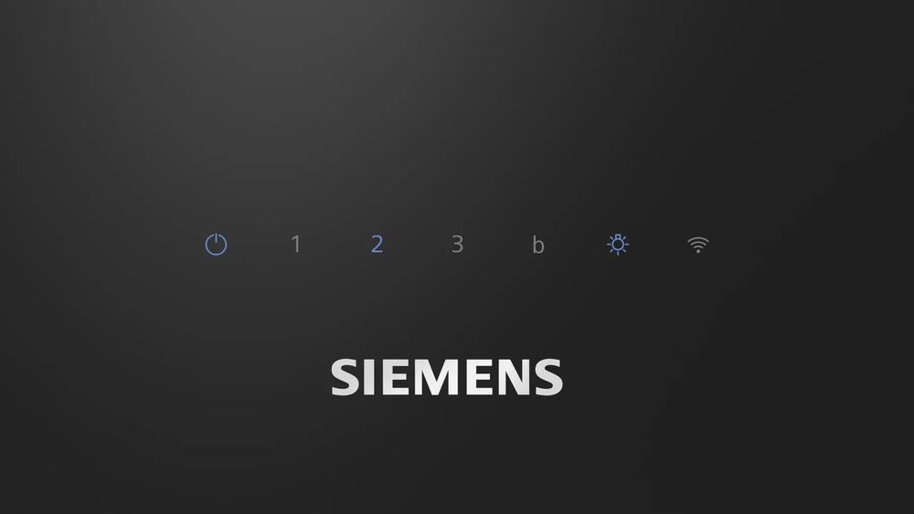 Hotă decorativă Siemens iQ300 LC87KFN60, 80 cm, A+, Home Connect, 768 m³/h Negru OT99