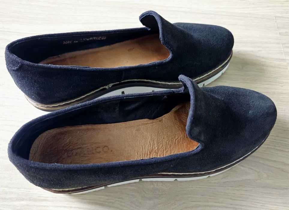 Кожени дамски обувки