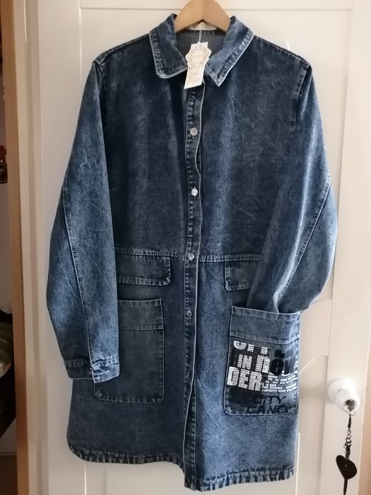 Два джинсоаых кардигана