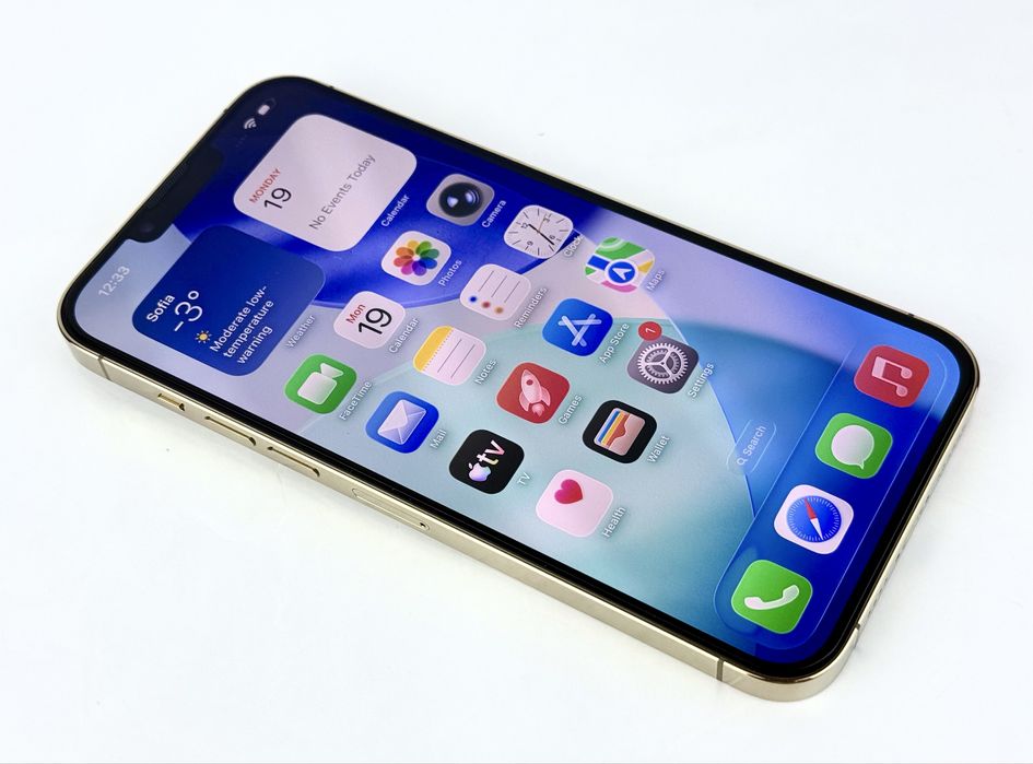 Apple iPhone 13 Pro Max 128GB Gold Перфектен! Гаранция!