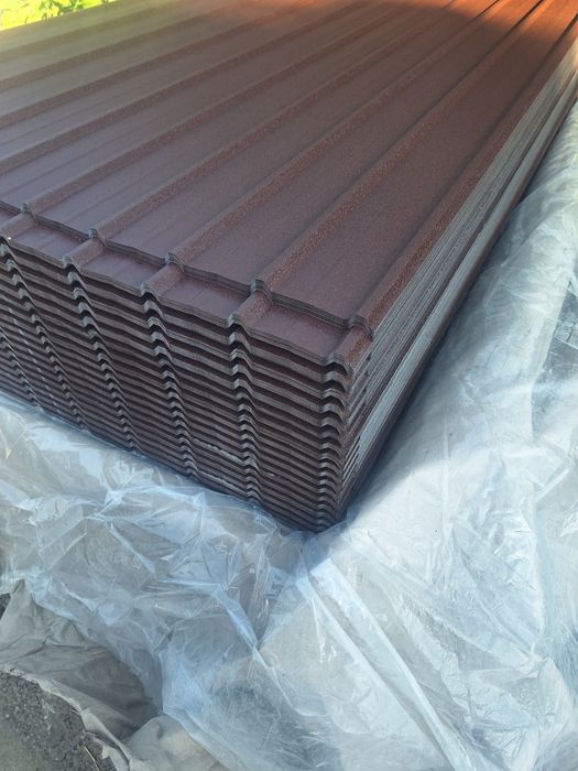 Tablă cutată colorată și zincată