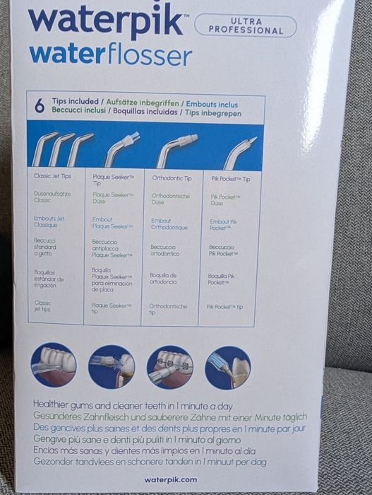 Waterpik Waterflosser Ultra Professional Nou Irigator Dus Bucal