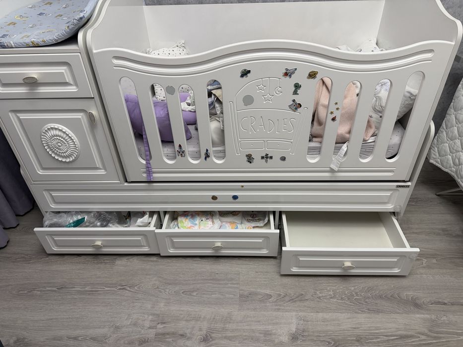 Детская кроватка ,в хорошем состоянии