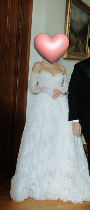 Vand rochie de mireasa Milla Nova-Kenya + Rhona Veil