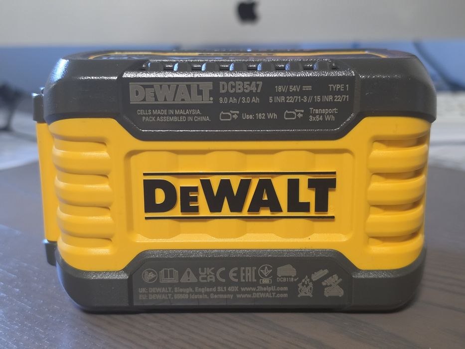 Acumulator DEWALT XR FlexVolt 9Ah, nou, sigilat