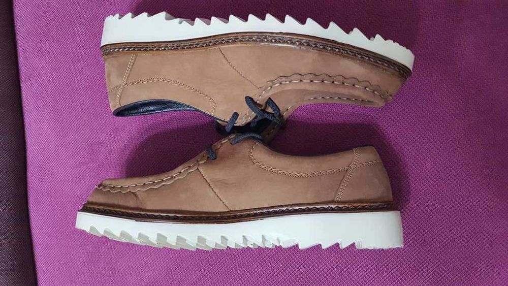Pantofi trendy full piele RIEKER , gen Clarks marimea 36,5