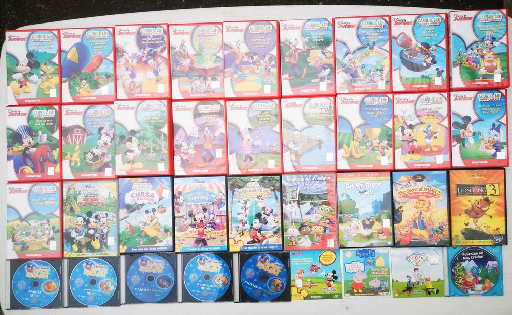 DVD filme craciun desene animate disney manga anime oraselul lenes etc