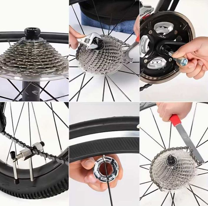 set kit chei bicicleta universale