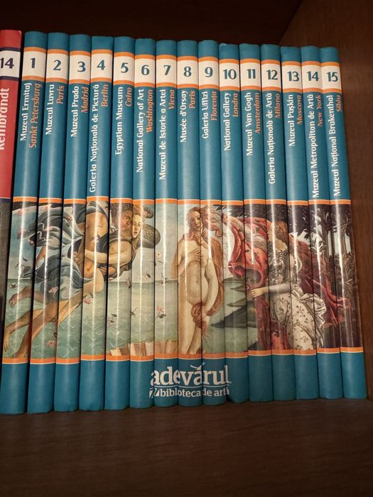 Mari Muzee ale Lumii (Biblioteca de Artă - Adevărul, vol. 1-15)