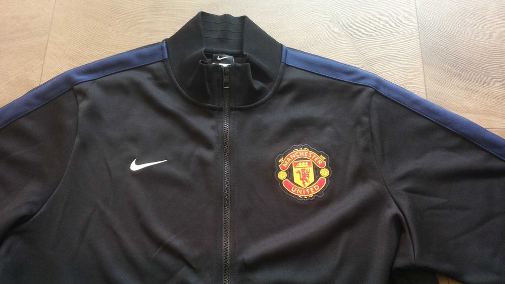NIKE MANCHESTER UNITED Football Fleece Jacket размер XXL мъжка горница 38-59