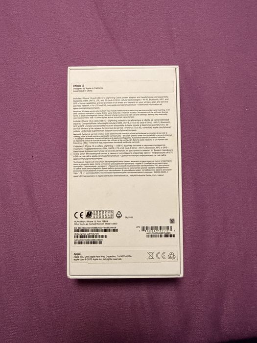 Iphone 13 , 128gb pink