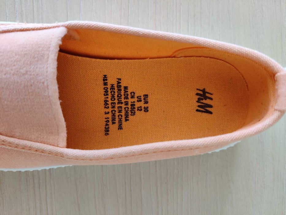 Гуменки тип пантофки H&M