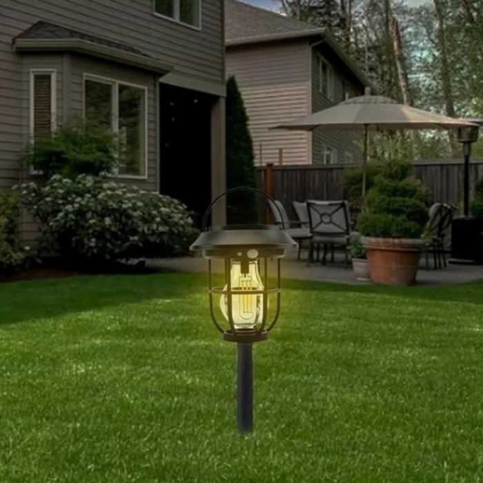 Градинска соларна лампа YH-169 с 3 режима за работа