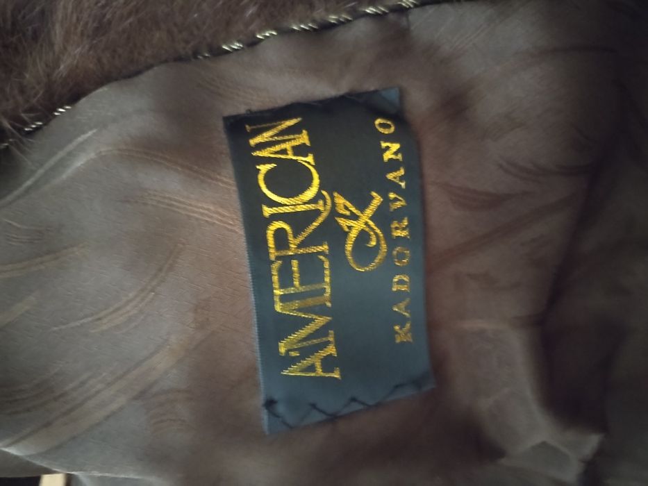 Шуба норковая с капюшоном