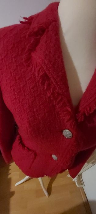 Sacou din lana, Rosu