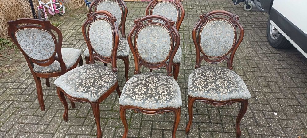 6 стола комплект трапезарни