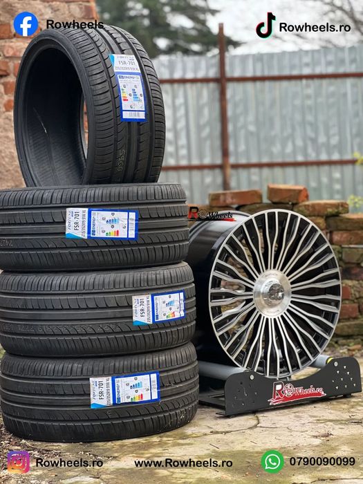 Jante Mercedes20 R20 Model Maybach W222 S class coupe AMG W223 w212 w213 w223 roti mercedes GLS GLE GL GLC W221 cu anvelope vara/iarna inclus recomandate mercedes