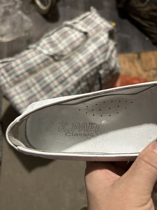 Туфли белые