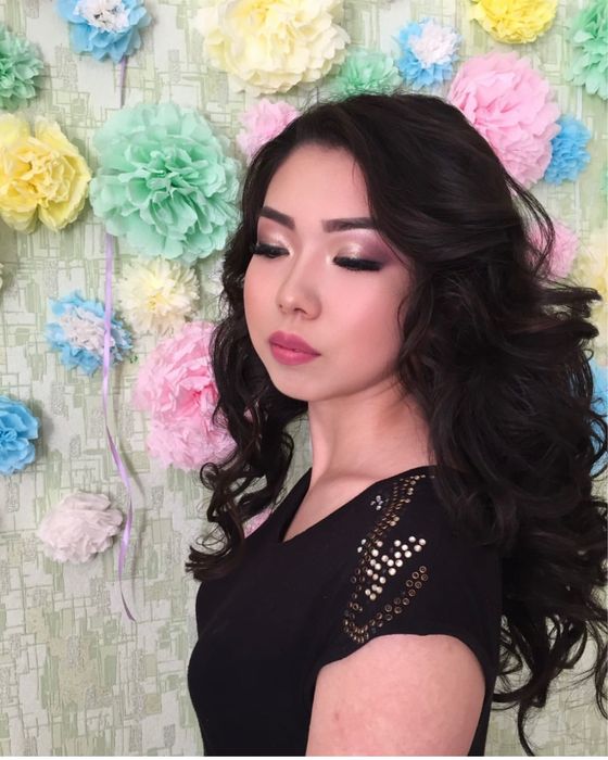 Макияж, визаж, makeup,локоны