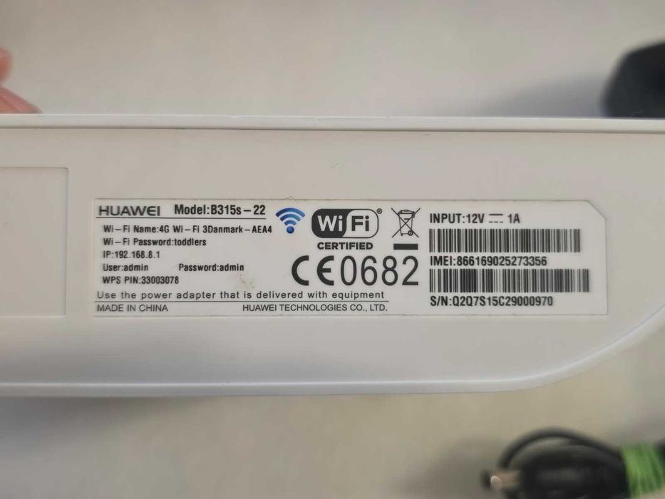 Router Wireless 4G LTE, WI-Fi Huawei B315s-22 deblocat orice retea
