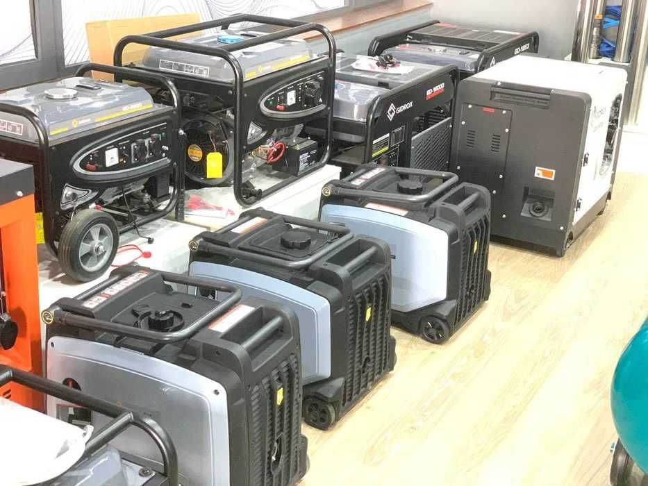 Безшумный инверторный генератор 4 kw / generator GIDROX (orginal)