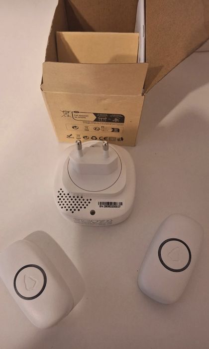 Set Sonerie Wireless SECRUI pentru Ușa de la Intrare, 1 Receptor + 2 Emițătoare