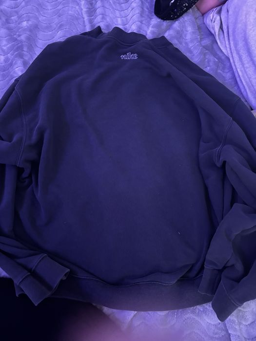 Суичер на Nike unisex цвят черен