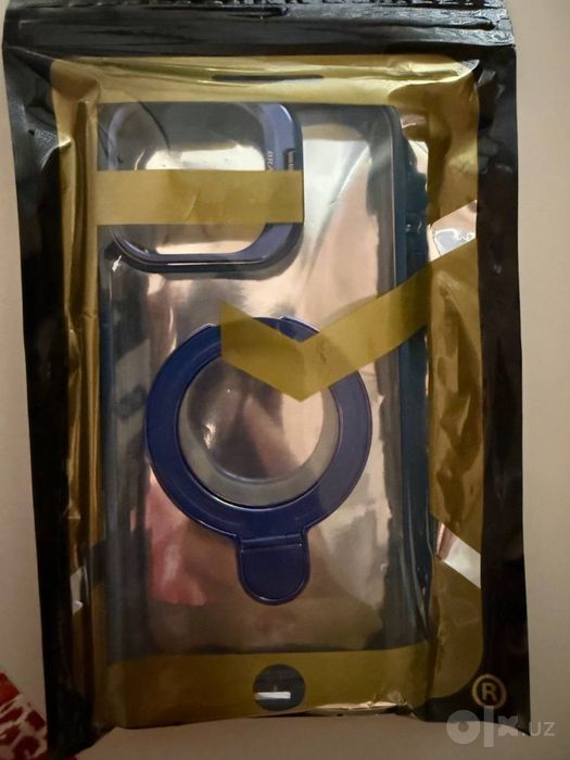 Темно синий чехол для iphone 16 pro max