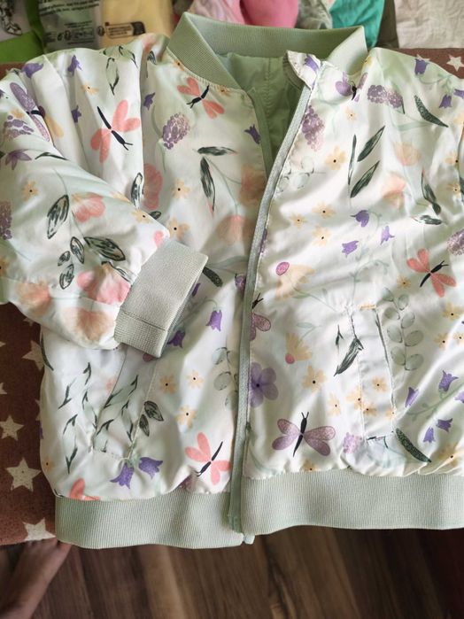 Лот Ветровка и двулицево яке 74 размер