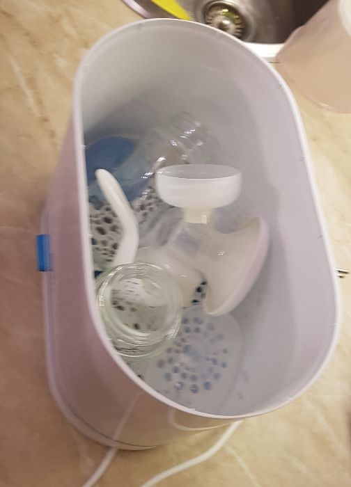 Стартов комплект вс в едно Philips-Avent Natural стерилизатор, помпа