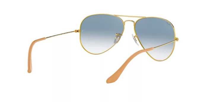 Ochelari de Soare RB 3025 Ray-Ban Aviator Large Metal 001/3F marime 55