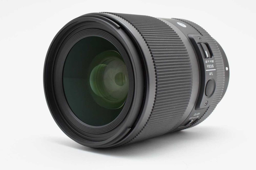 ТОП Sigma 35mm f/1.4 DG DN Art Sony FE обектив като нов!