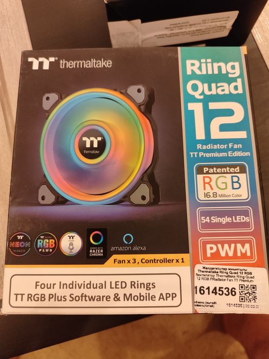 Кулеры Thermaltake Riing Quad 12