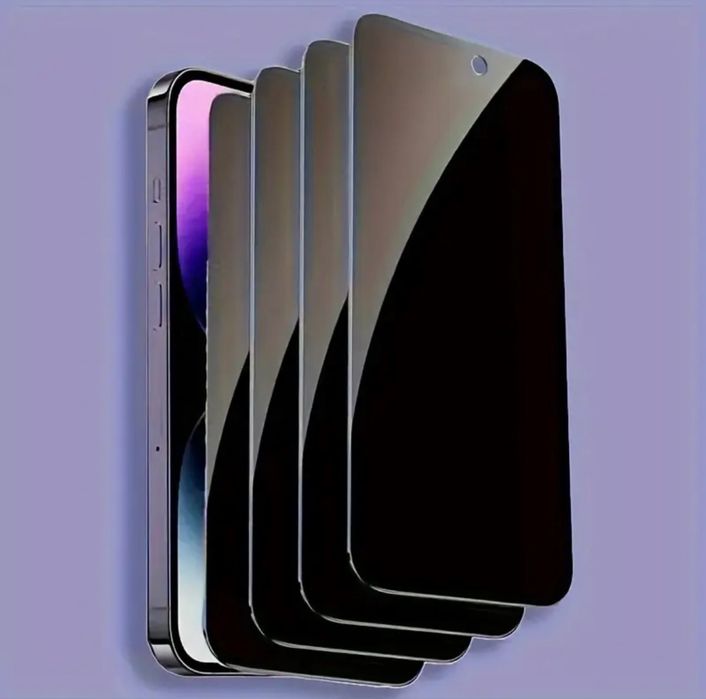 Folie privacy/clara iPhone 16 Pro Max 15 Pro Max 14 Pro Max 13 Pro Max