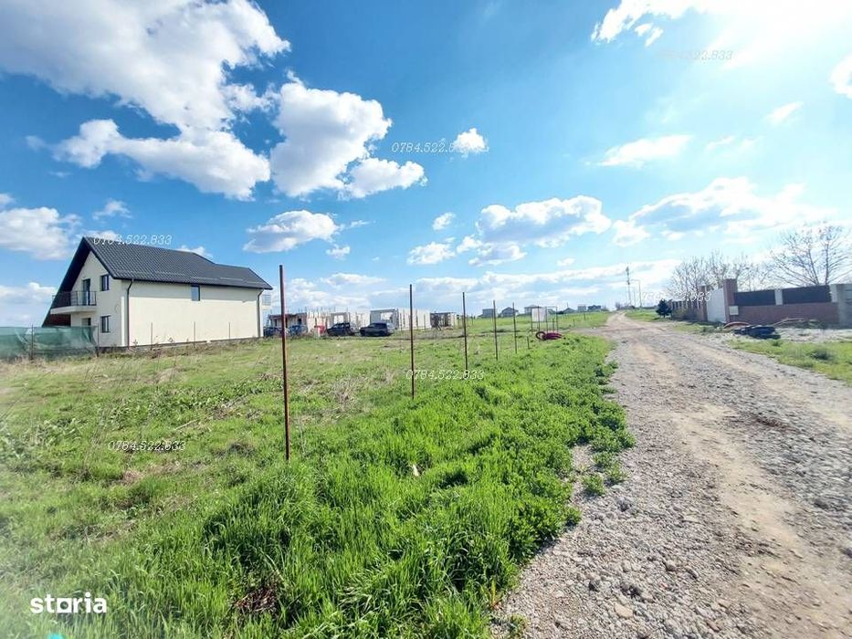 Teren intravilan 418 mp Berceni curent acte la zi construcție