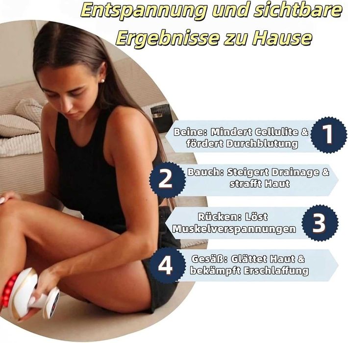 Vacuvia Massage 4-в-1 масажор против целулит