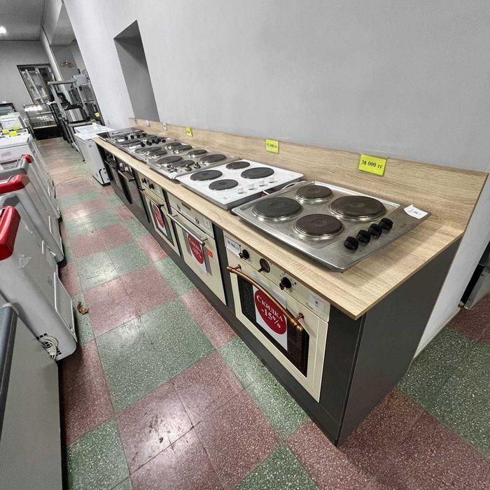 Духовые шкафы, варочные поверхности от 38000тг. Подключение. Доставка!