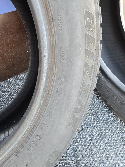 205 60 16 bridgestone m+s