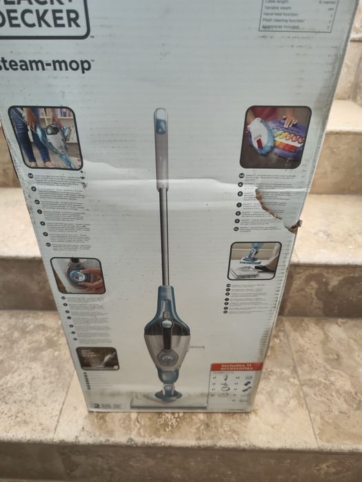 Steam mop black and decker Nou