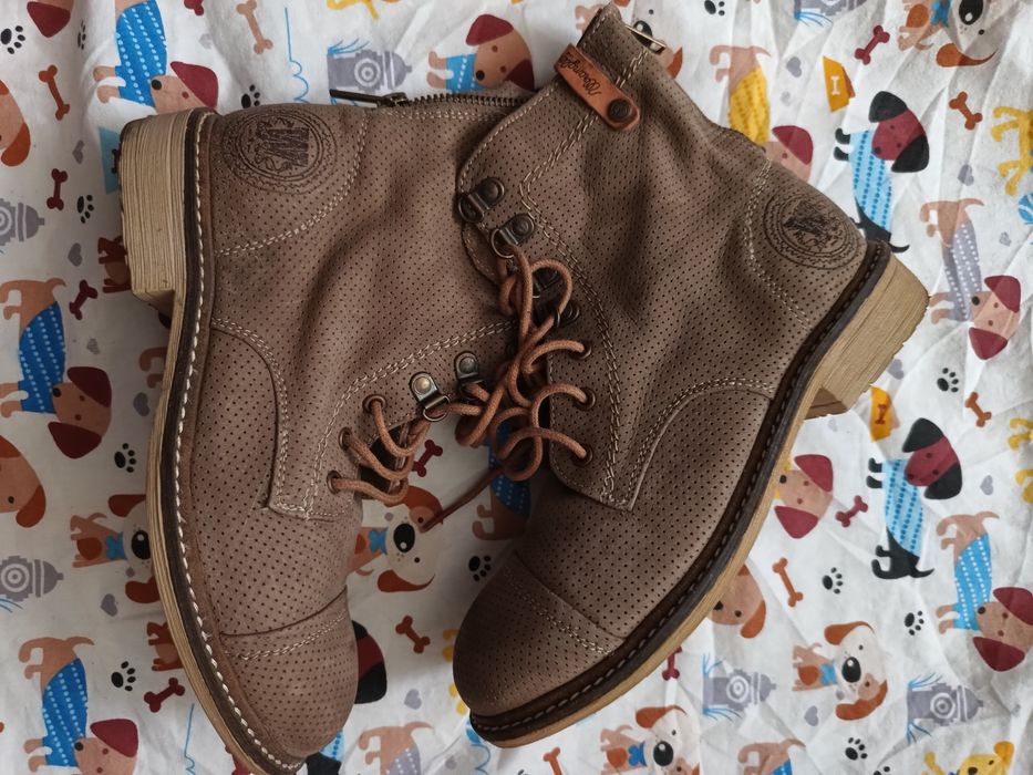 Bocanci/botine Wrangler + Naturalizer gratuit -piele- mărimea 36piele