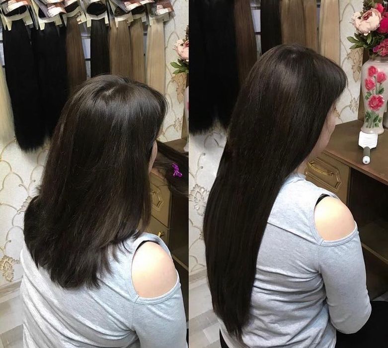 Натуральные Волосы 70 см