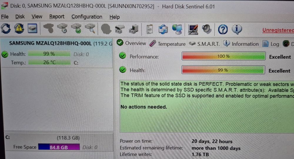 Ultrabook Dell i5 8350U 3.6GHz 8CPUs 8GB RAM NVMe 120GB