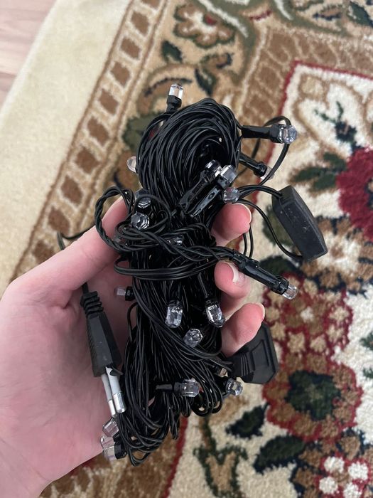 Гирлянды на ёлку новые