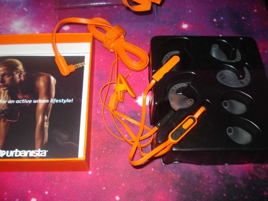 casti rio urbanista handsfree cu buton apel mufa jack rezistente sport