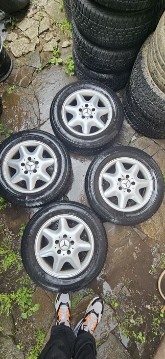 5/112/15 mercedes оригинални  15 цола ал.джанти за мерцедес цола класа